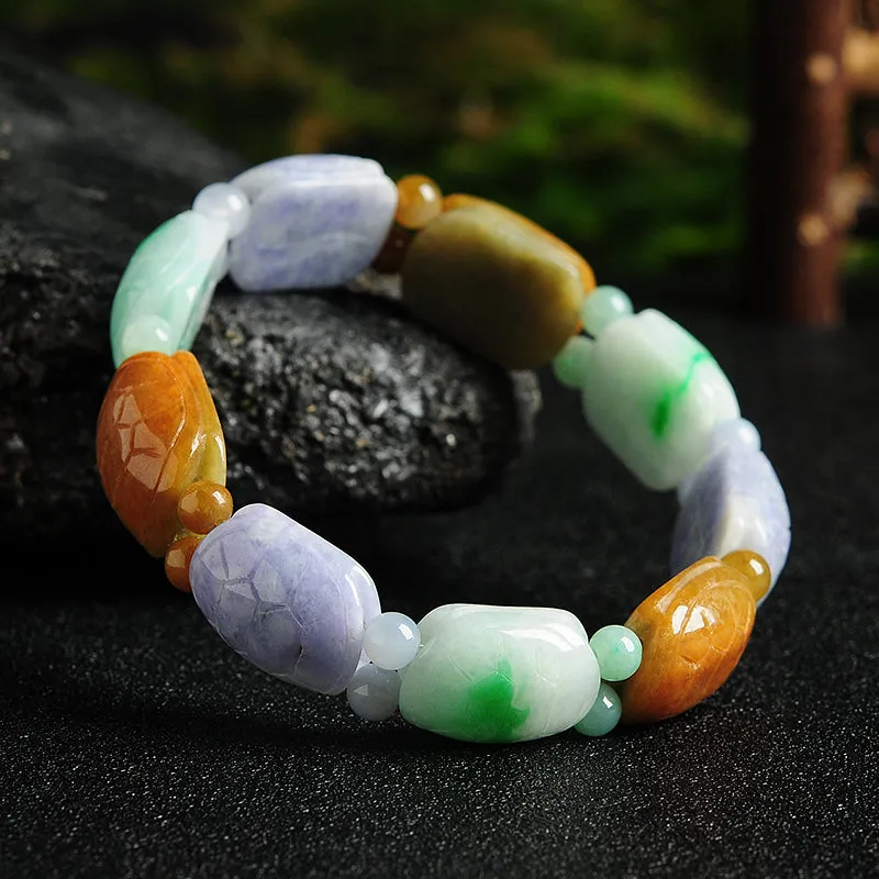 Natural Jade Bracelet Jadeite Bracelet BT48