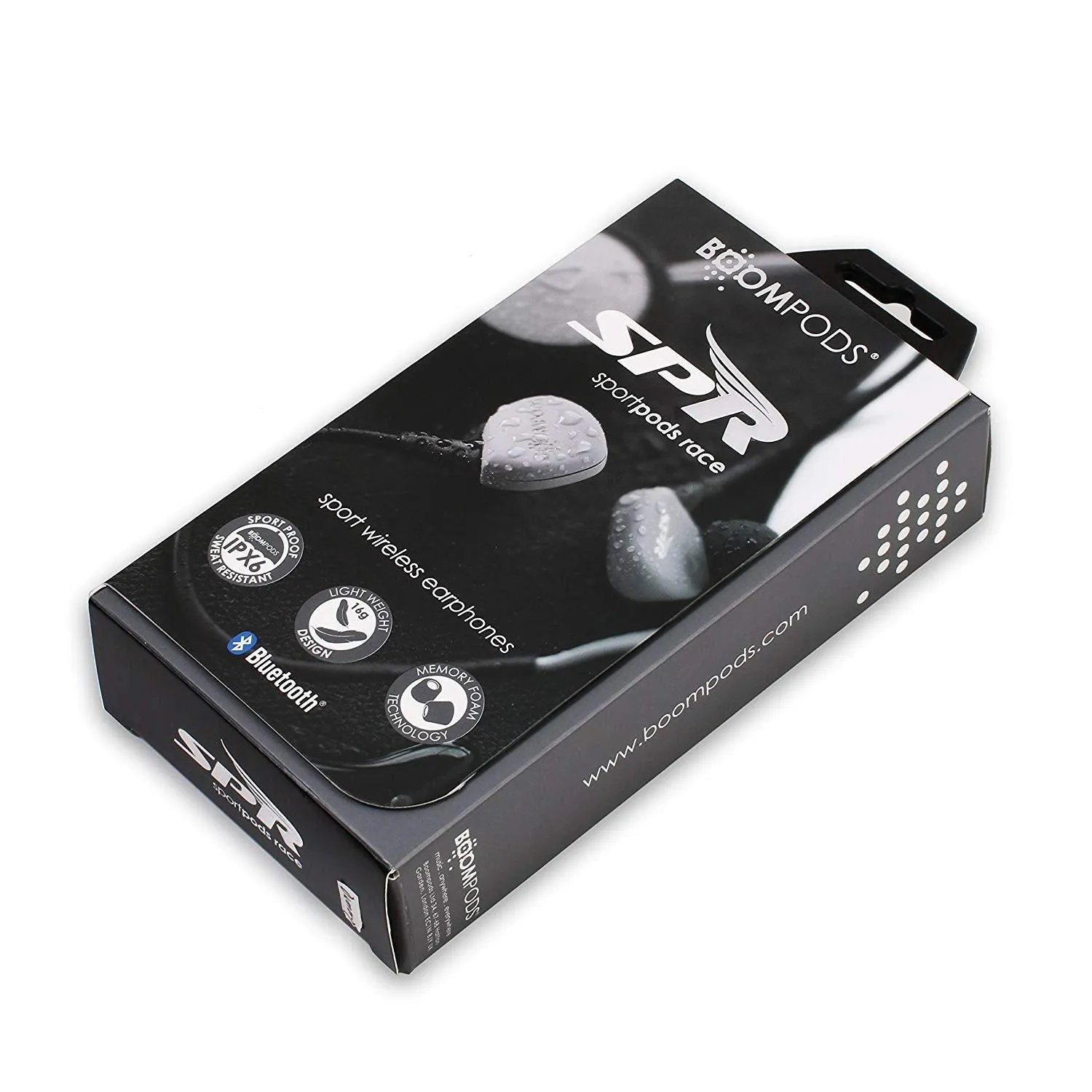 [OPEN BOX] BOOMPODS Sportpods Race Bluetooth Earphones - Gray
