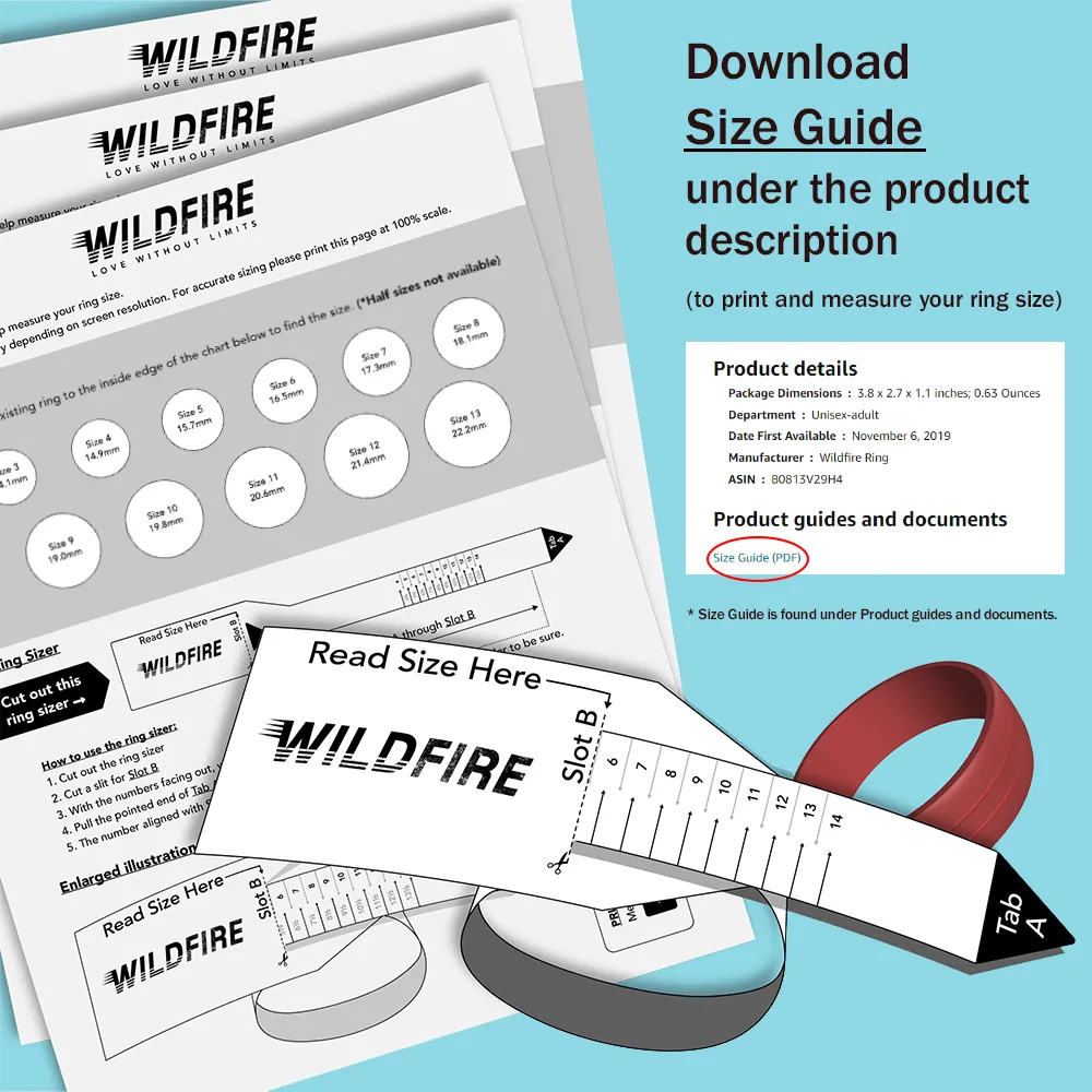 WildFire Lineman Silicone Ring   Ring Box